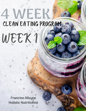 Load image into Gallery viewer, 4 Week Clean Eating Program